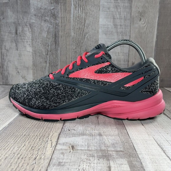 Brooks Launch 4 Women's Running Shoes Sneakers Gray Pink Size 9B 1202341B018 - Picture 6 of 11